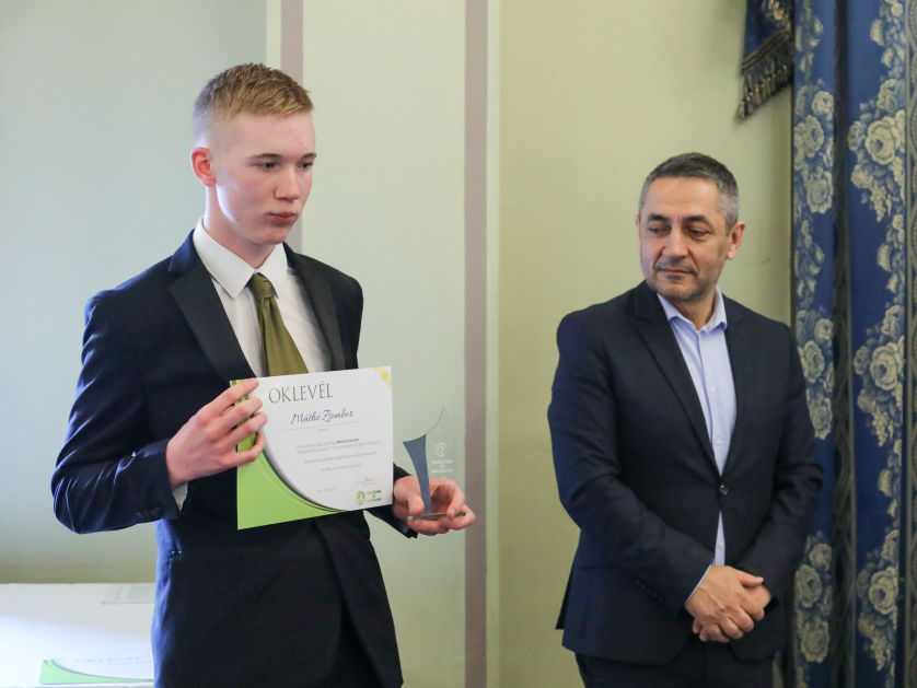 Zsombor Máthé - Young ornithologist